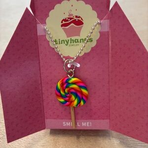 Scented necklace handcrafted by tinyhands jewelry. NWOT